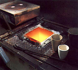 SCF1 gold melting crucible furnace