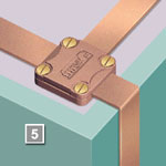 Conductor jointing clamps
