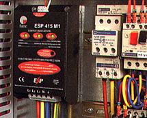 ESP 415 M1 installed within a control panel