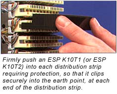 Installation of ESP K10T1/K10T2