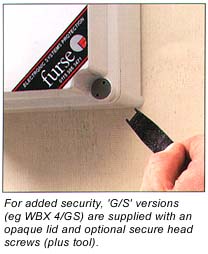WBX security screws
