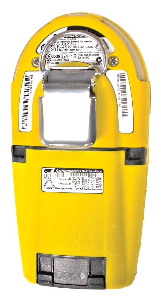 BW Gas Alert Micro 5 H2S, CO, O2, SO2, PH3, NH3, NO2, HCN, CI2, CIO2