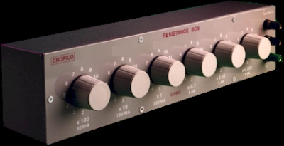 Details about   Cropico RM8 Decade Resistance Box 8 decades Wide range 0.01 ohm to 1 Mega ohm 