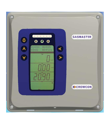 Crowcon Gasmaster Control Panel