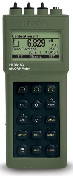 HI-98183 Waterproof pH/ORP and Temperature Meter [HI-98183]