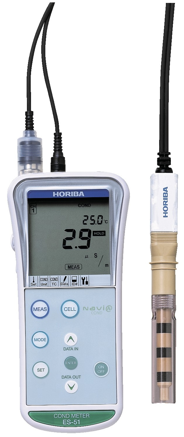 Horiba ES51 Portable Conductivity/Resistivity/Salinity Meter