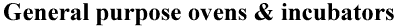 general purpose ovens & incubators