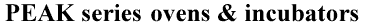 PEAK series of ovens & incubators