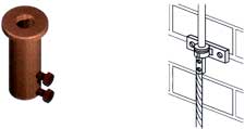 Rod to cable coupling