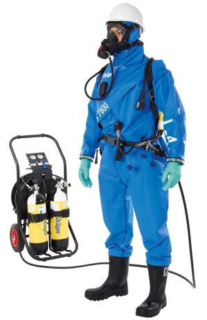 Drager CPS 7800 Gas-Tight Suit