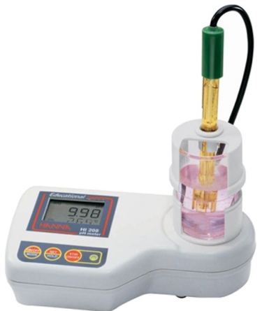 HI-208 Bench top pH meter with Built-in Magnetic Stirrer [HI-208-02]