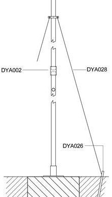 LSI LASTEM 2-6m Masts For Sensors And Data Logger Installation