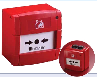 NSC Sicherheitstechnik B02725-00 Discovery Manual Call Point
