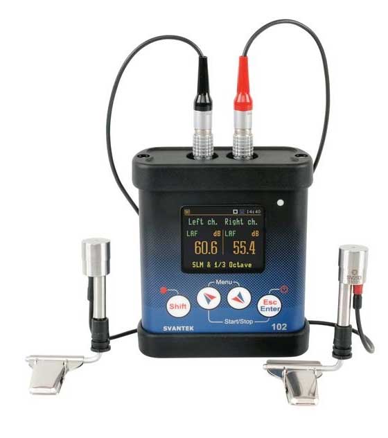 Svantek SV 102+ Dual Channel Noise Dosimeter