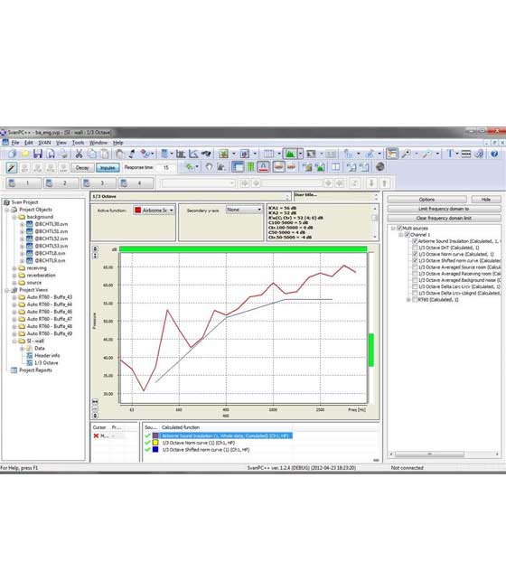 Svantek Building Acoustics Assistant App